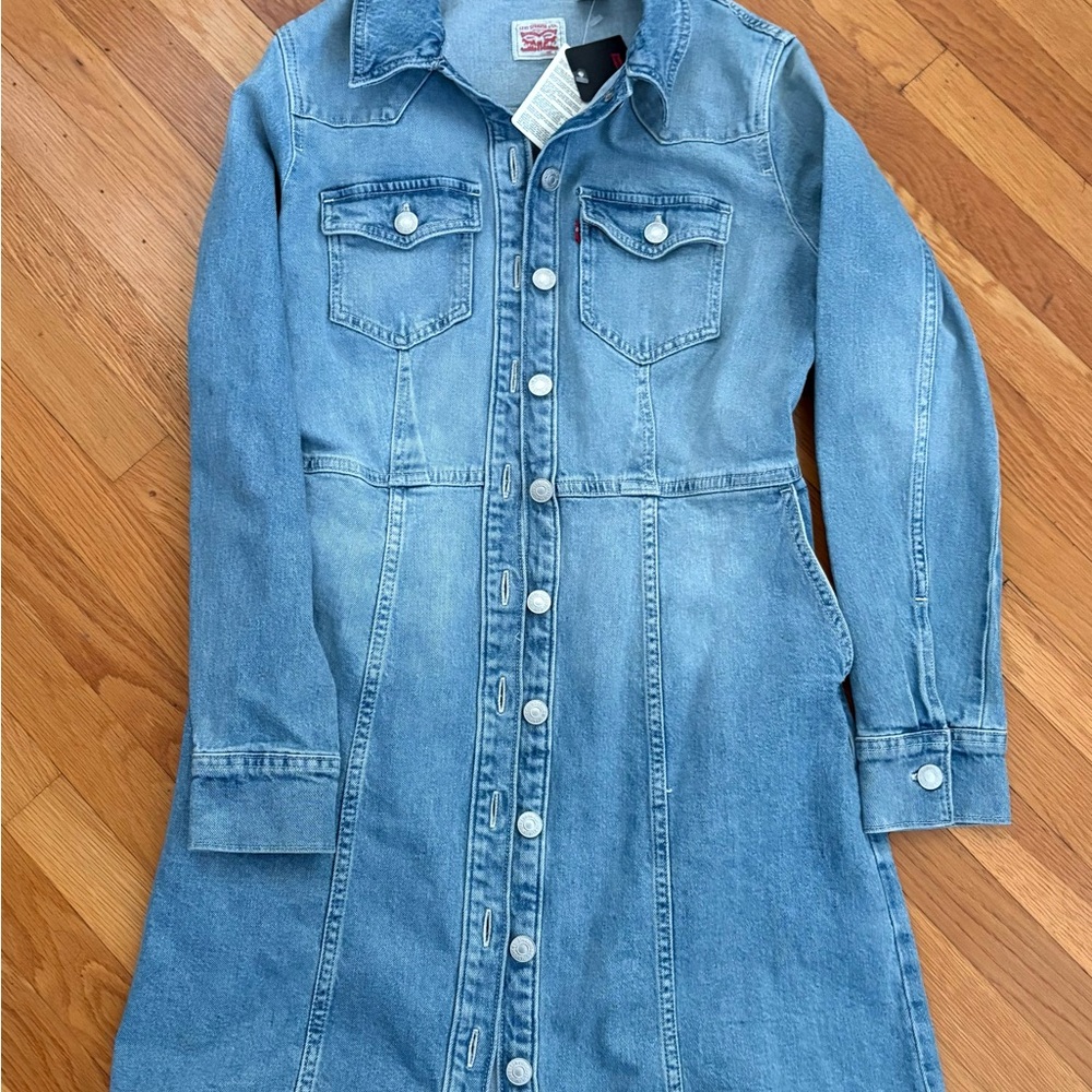 Levi's Classic Blue Denim Shirt
